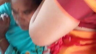 Tamil extra hot aunty groped and dicked in a bus (Part:1)