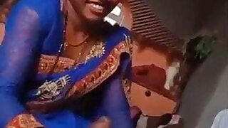 Village Bhabhi Playing With Dver Dick