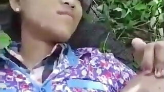 nepali girls jungle me mangul