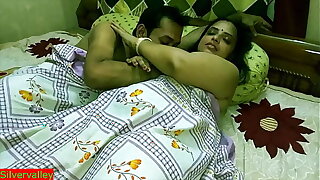 Indian hot xxx Innocent Bhabhi 2nd time sex with husband friend!! Please don'_t cum inside!