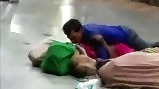 Desi couple having sex in public