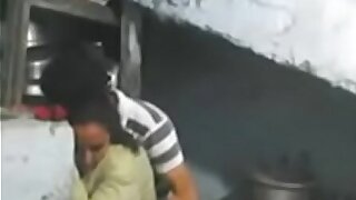 Indian step boobs pressing