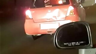 desi sex in moving car in India