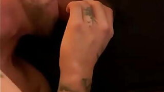 Blonde irishman sucks thick cockm