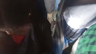 Tamil hot girl enjoyed dicking in bus by her hand (part:1)