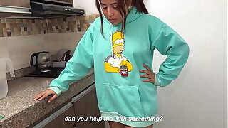 Young neighbor plumber unclogs my pipes - Thiago Lopez &amp_ Celeste Alba