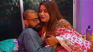 Beautiful Hot Desi Wife Seducing Husband Having Romantic Sex On Anniversary In Hindi