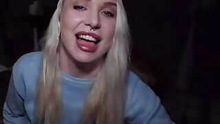 Public Agent Blonde Pizza Delivery girl with BIG NATURAL BOOBS gets her wet pussy filled