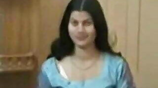 Newly married indian couple on honeymoon