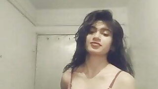 Indian hot girl, selfie video