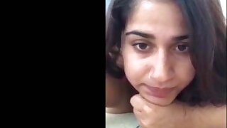 Indian old man with young aunty