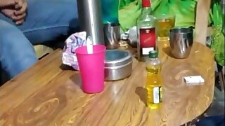 My aunty son bachelor party.