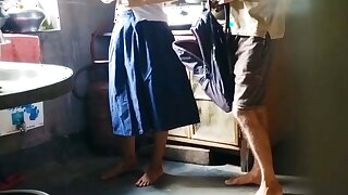 Desi student and private teacher making first time sex