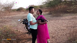 Indian Wife Outdoor Blowjob Licking Fingered and Fucked