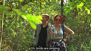 Stepmom shares a bed with her stepson in the woods &mdash_ from hot masturbation to cream pie!